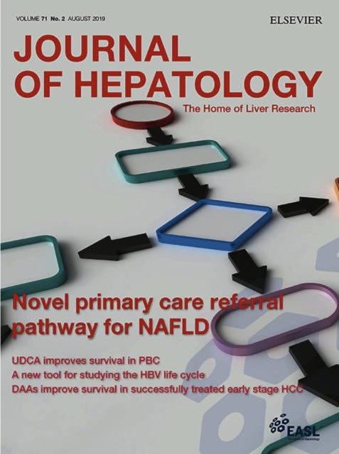 Journal of Hepatology 2019年8月号表紙